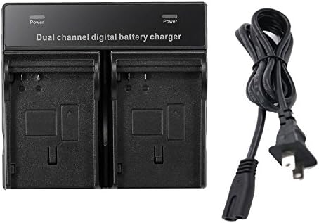 QKILL Replacement Dual-Channel Battery Charger for Sony NP-FW50 Batteries for Sony NEX-3 NEX-5 NEX-6 NEX-7 NEX-C3 NEX-F3 SLT-A33 5 A3000 A3500 A5000 A5100
