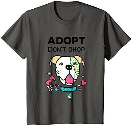 Adopt Don't Shop Rescue and Shelter Graphic T-Shirt