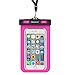 SINOELE Waterproof Case Dustproof Snowproof Outdoor Sport Pouch Case Universal for iPhone Galaxy Samsung Haiwei(Rosy)