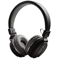 Pikyo SH12 Wireless Bluetooth Headphones with Stereo Sound/Hands Free Calls/Portable and Foldable/Noise Cancellation Compatible with Android, iOS & Windows Devices (Random Colour)