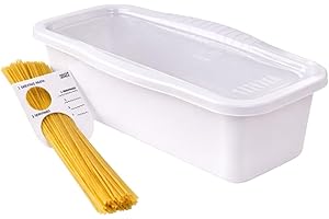 Microwave Pasta Cooker with Built-in Portion Tool – BPA-Free, Non-Stick Microwave Spaghetti Maker – Fast & Easy Meals by Depe