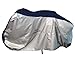 4MyCycle Bike Cover 190T Heavy Duty - Bicycle Cover Waterproof Outdoor - Suits Mountain Road, Electric and Cruiser Bikes - Royal Blue & Silver