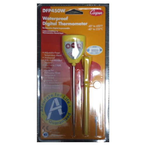 Cooper AtkinsDFP450W Digital Pocket Thermometer, 45/8 in. L
