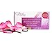 Femallay Vanilla Rose Vitamin E Vaginal Suppositories for Personal Moisturizing & Wellness with Organic Coconut Oil + Vitamin E + Other Botanical Ingredients, Box of 14 + Vaginal Applicator