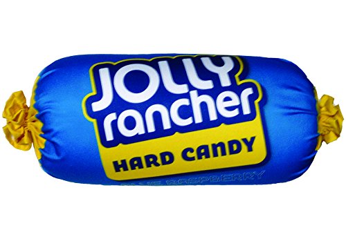 Jolly Rancher Blue Raspberry Candy Microbead Pillow