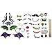 Pumpkin Decorating Kit Stickers – 44 Piece Halloween Funny Foam Face Decorating Kits