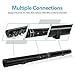 Sound Bar for TV, COSOOS 50W 39.4inch Soundbar with Bluetooth 4.2, Remote Control, 2.1 Channel, Support HDMI ARC, Optical, RCA, 3.5mm Aux, USB & Subwoofer Input, Wall Mountable, Detachable Designthumb 2