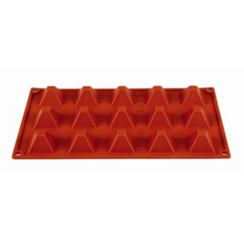 Pavoni N942 Formaflex Silicone Mould, 15 Pyramids