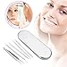 Blackhead Remover Pimple Extractor Curved Blackhead Tweezers 5-in-1 by Aignis