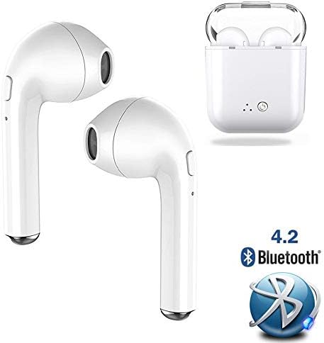 Bluetooth Earbuds Wireless headphones Sports Earphone/Stereo-headset Sweatproof Earphones with Noise Cancelling Compatible with iPhone X/8/8 plus/7/6, Samsung S9/S8/S7 Note 8/7 Android
