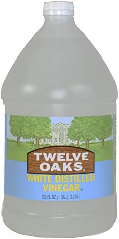 Twelve Oaks White Distilled Vinegar, 1 Gal (128 FL OZ), Poly Bagged &amp; Boxed