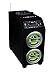 Sondpex CSF-D45B Portable Bluetooth Speaker System and Music Player - Clear Sound, Deep Bass, 12-Hour Battery, USB/SD Slots, FM Radio - Stream Wireless Music with EQ, AUX Input - MP3/WMA Support