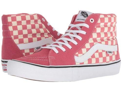 Men/Women Shoes SK8-Hi Pro Classic Checkerboard Pink Skateboard Sneakers