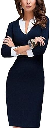 YUMiiiooo Nice Women's Fashion Slim Pencil Skirt Bodycon Wear to Work Dress Cocktail Party
