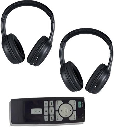 Headphones and Remote for the Infiniti QX56 (Model Years 2013 2014 2015 2016 2017)
