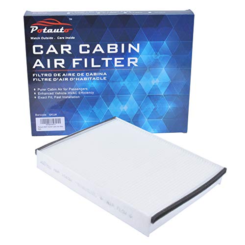 POTAUTO MAP 1043W (CF11920) Replacement High Performance Car Cabin Air Filter for FORD, C-MAX, ESCAPE, Focus, Transit Connect, LINCOLN, MKC (Standard White)