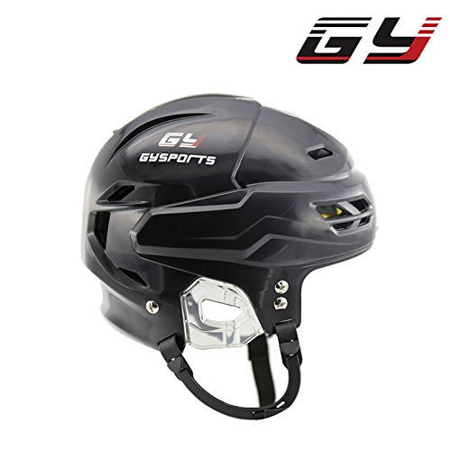 image for GY Polypropylene High Density Ice Hockey Helmet Pro Skate Anti-impact 
