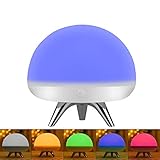 Intsun Cute Portable LED Baby Nursery Lamp /Soft Silicone Decorative Touch Desk Light/ Kids Children Baby Toy Nightlight Bedroom