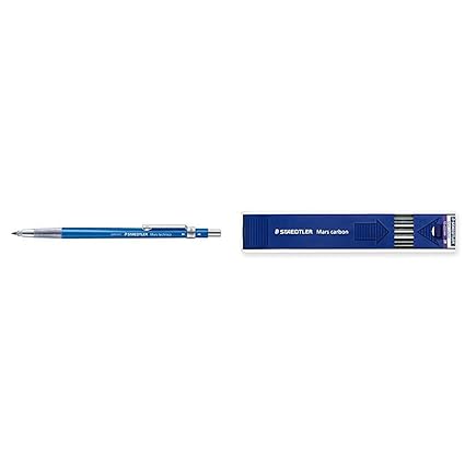 Staedtler Portamine Mars Technico Con Punta Hb Da 2 Mm Perfetta Per Il Disegno Tecnico O Artistico O La Scrittura 780 C 200 2b Astuccio Con 12