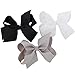 Fortop Boutique Grosgrain Ribbon Hair Bows Alligator Clips 15 Piece