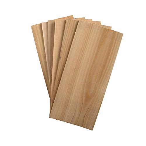 6 Pack Cedar Grilling Planks for Salmon and More. Sourced and Made in