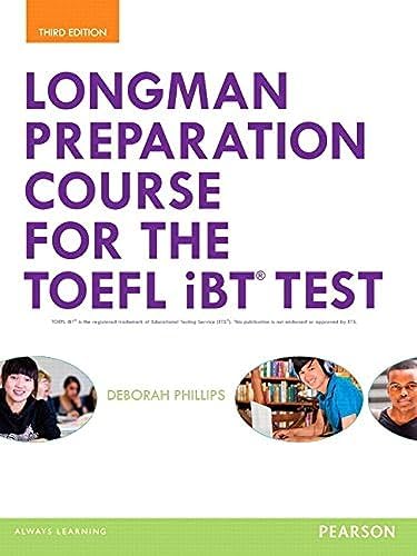 Longman Preparation Course for the TOEFL iBT Test with Answer Key