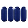 4-Boat-Fenders-8-X-20-Vinyl-Ribbed-Bumper-Dock-Shield-Protection-Blue-Includes-4-7-Long-Fender-Lines-Pump-to-Inflate