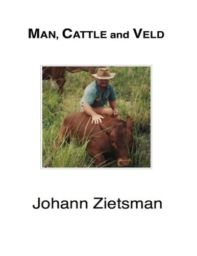Man, cattle and veld - color