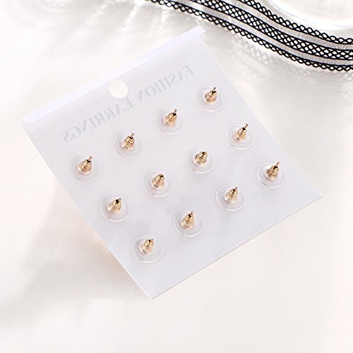 Shining Diva Fashion Combo Of 6 Stylish Pearl Stud Earrings For Women's And Girls (White) (Cmb260) 6 Shining Diva Fashion Combo Of 6 Stylish Pearl Stud Earrings For Women's And Girls (White) (Cmb260) - Image 6