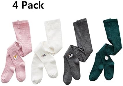 4 Pack of Girls Socks Tights Leggings Stocking Pants(1-12T)