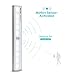 Albrillo Closet Light Motion Sensing Rechargeable Battery Under Cabinet Lighting Stick on 10 LED