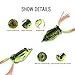 Goture Topwater Frog Lures Fishing Soft Bait Kit Crankbait with Gift Packaging for Snakehead Bass 9 Pieces