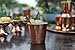 Sertodo Copper Apa Cup | Set of 4, 12 fl oz | Handcrafted, Durable, Artisan Quality Drinkware | Ayurvedic Beverage Serving | Elegant Kitchen & Barware