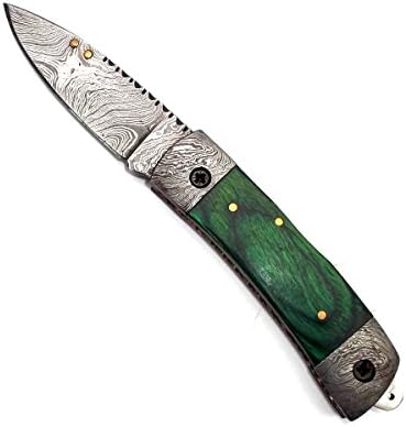 laguiole artisan 005055 Persiana' Damascus steel classic elegant hand made using natural materials.rosewood handle