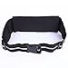 Sport Belt, Running Belt Canbor Waist Pack Pouch Bag Fanny Pack Sports Storage Belt for Apple iPhone iPod Samsung Galaxy Note and More, for Men Women Workout Exercise Gym Jogging Walking - Black