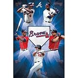 (22x34) Atlanta Braves Team Baseball Poster