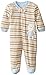 Rene Rofe Baby Baby-Boys Newborn Monkey Micro-Fleece Zip Front Coverall