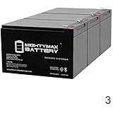 Mighty Max Battery ML12-12 - 12V 12AH F2 Razor Battery fits MX650, W15128190003-3 Pack Brand Product