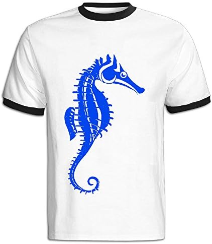Seahorse Store851 Men's Round-Neck Normal Fit Seahorse Tshirt Cheap