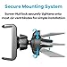 APPS2Car Adjustable Car Vent Phone Mount, with Expandable Spring-Loaded Grip, Universal Strong Hold Air Vent Cell Phone Holder for Car with Super Sturdy Grips, Fit with iPhone and Other Android Phones