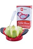 RIM-LINE Apple and Pear Corer Stainless Steel Profesional Large Cutter Wedger Divider Slicer up to 8 Slices