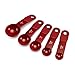 KitchenAid KC475OHERA Measuring Cups And Spoons Set, Set of 9, Red
