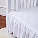 Cozylife Three Fabric Sides Wrap Around Elastic Solid Easy Off Dust Ruffled Bed Skirts 16