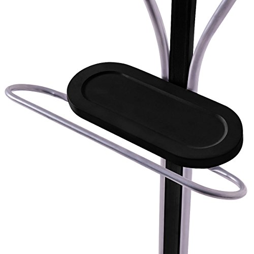 Valet Suit Coat Stand Clothes Hanger Men Suit Rack Organizer Wood & Metal Home