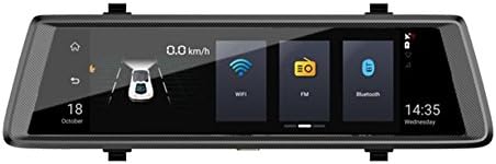 Dash Cam,10in 1080P HD 4G WiFi Android Car DVR Bluetooth Dash Cam GPS Navigator (A)