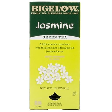 Bigelow Green tea with jasmine 28ct (072310103818)