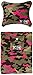 Lug unisex adult Nap Sac Fleece Travel Pillow & Travel Blanket Set Pouch, Camo Orchid, One Size US