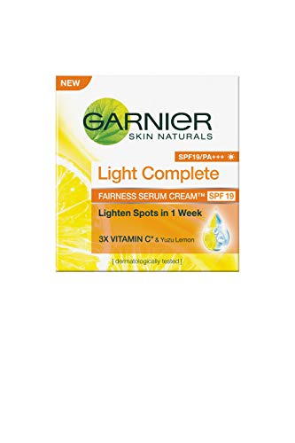 Garnier Skin Naturals White Complete Multi Action Fairness Cream, 40G 40Gm