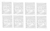 3030 Apple Mini Ziplock 100 Baggies Clear Color Colored 100 Bags 3