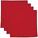 Now Designs Spectrum Cotton Napkins, Chili, Set of 4